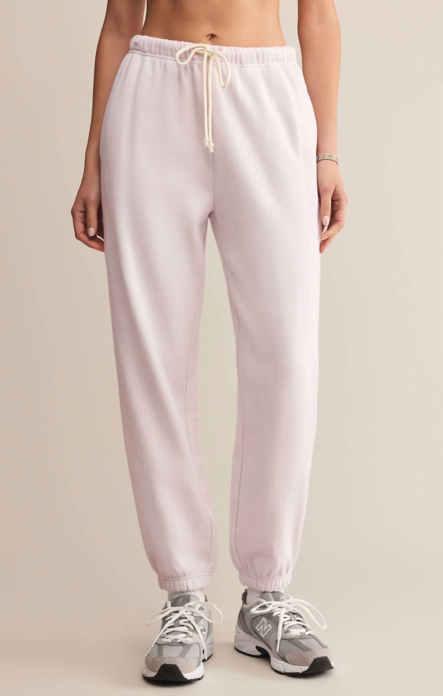 Z Supply Stadium High Rise Jogger in lavender ice - women's pants