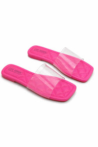 Cape Robbin - Women's Keko Flat Clear Band Sandal