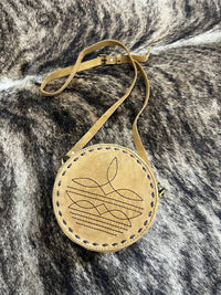 American Darling - Mini Boot Stitch Canteen Purse