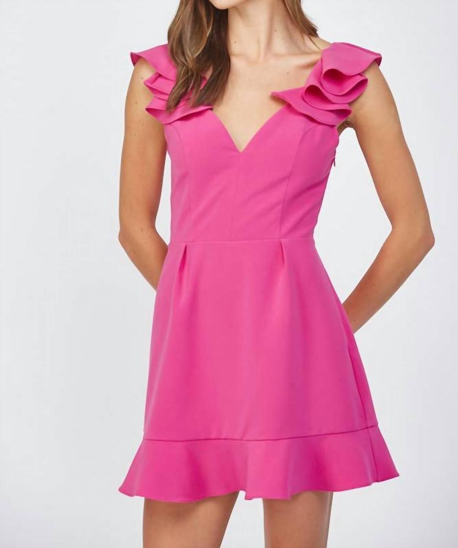 Fate - Women's Ruffled Mini Dress