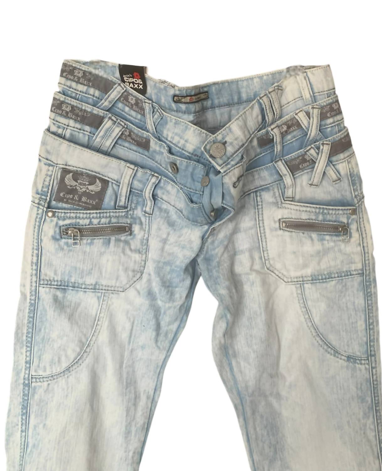Cipo & Baxx - Men's Slim Fit Straight-leg Denim Jeans