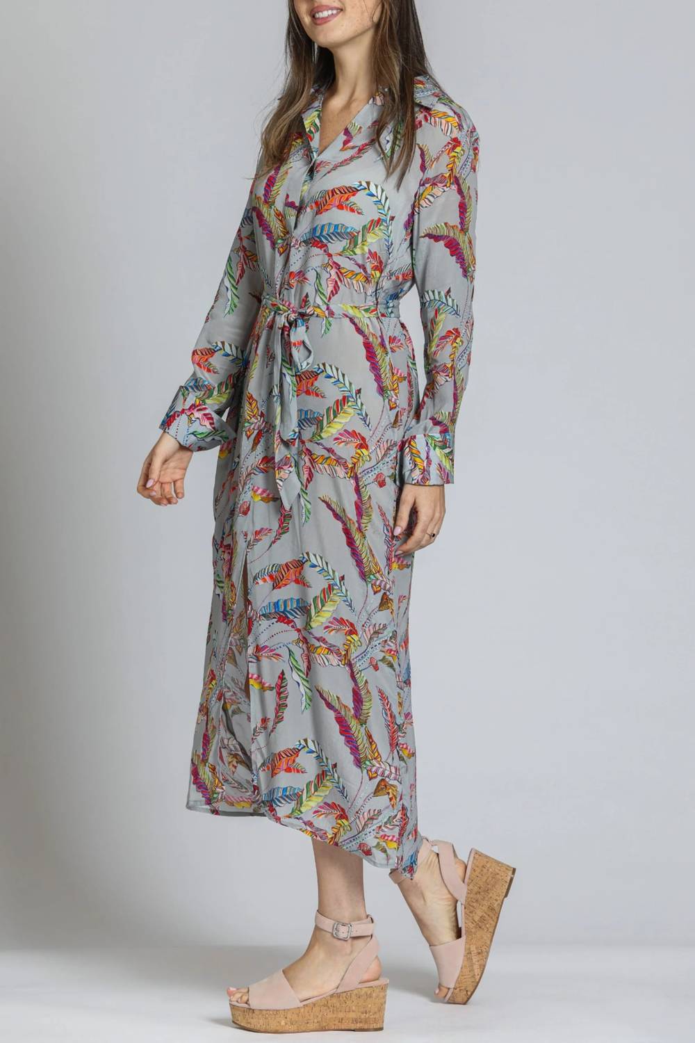 Apny - Floral Packet Dress