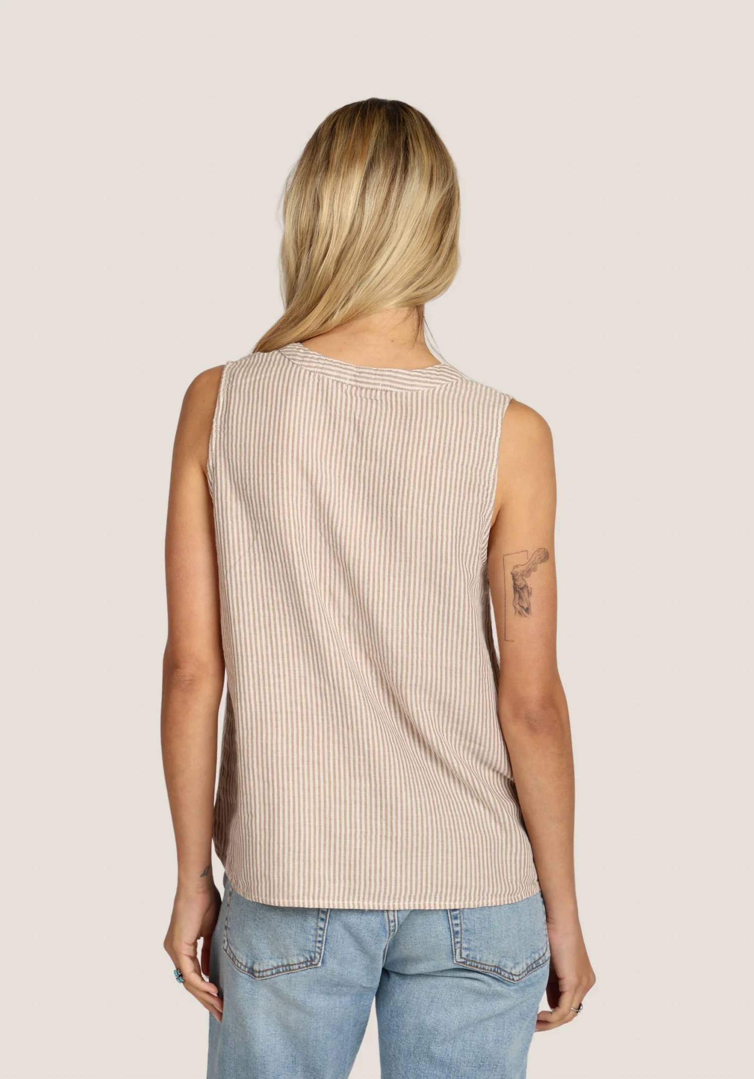 Dylan - A-Line Sleeveless Top