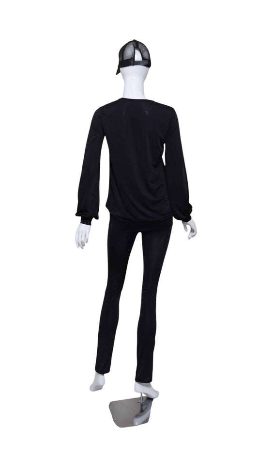 Love Love Tennis - Women's Long Sleeve Warm Up Top