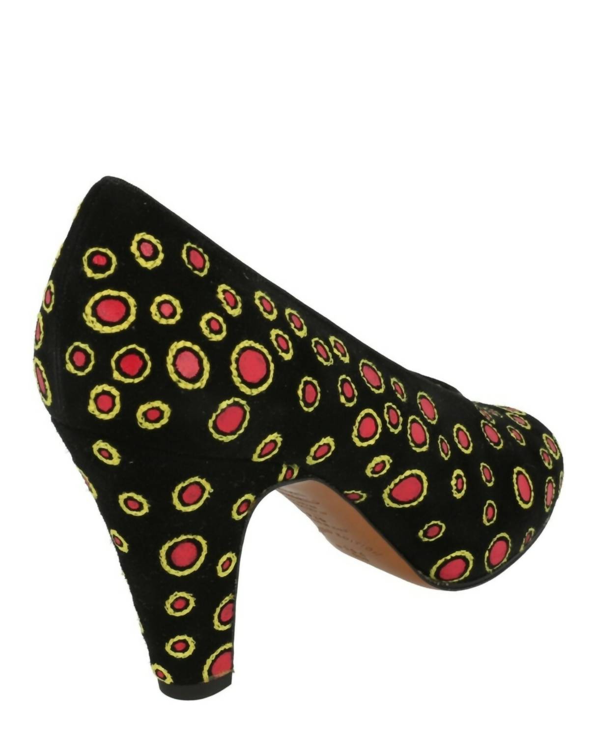 Salvatore Ferragamo Women's Sparta Pumps in black multi - women's heels - alternate view