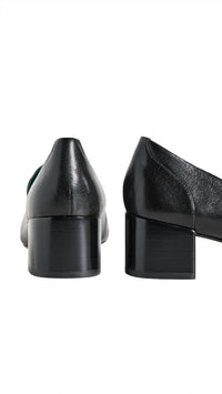 Tory Burch - Women's Jessa Leather Heeled Loafer