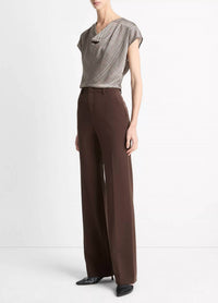 Vince - Mid-rise Tailored Flare Pant