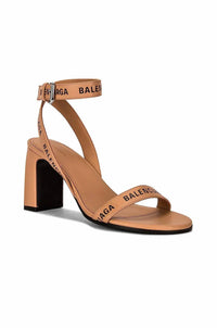 Balenciaga - Women's Logo Block Heel Sandal