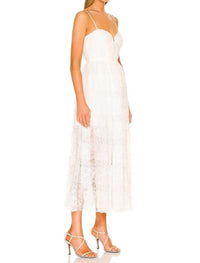 Sau Lee - Selena Lace Midi Dress