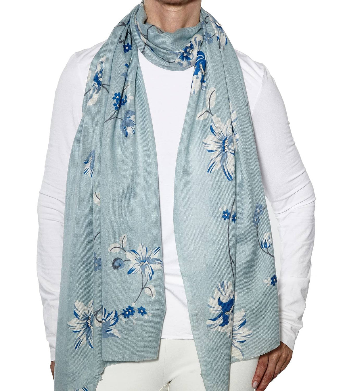 Plume Nova - Rouge Garden Scarf