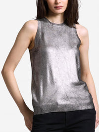 Minnie Rose - Metallic Print Tank Top