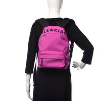 Balenciaga - Women's Nylon Logo Wheel Sport Backpack