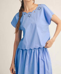 Jodifl I Will 2 Piece Set in blue - women's skirt - view 4