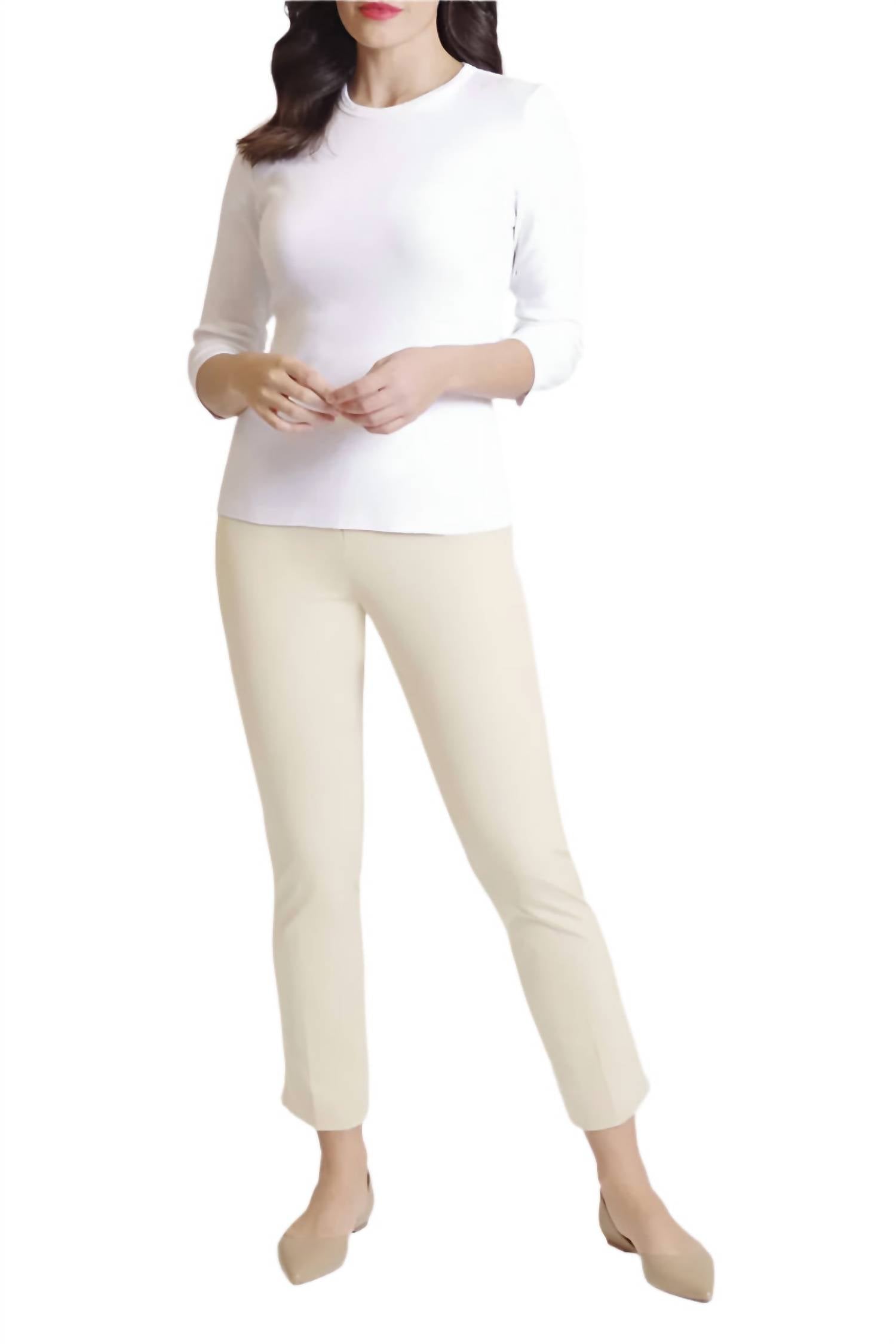 Peace Of Cloth - Mid Waist Twill Pant