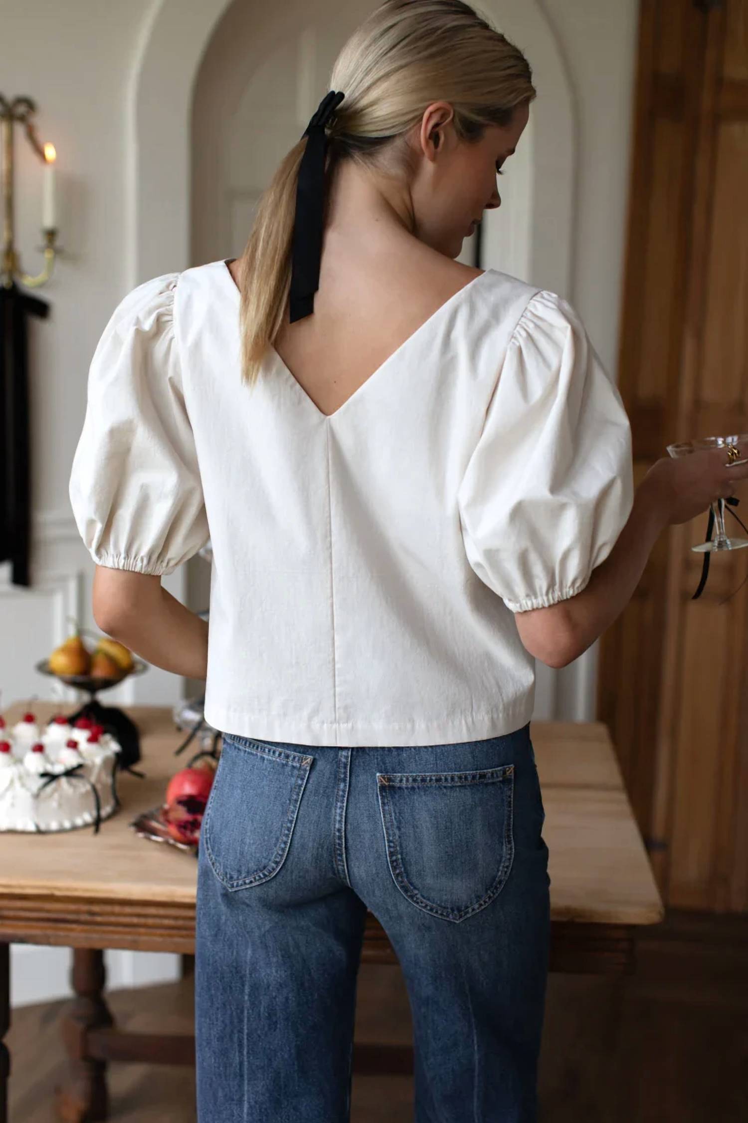Emerson Fry - Viscose V Top