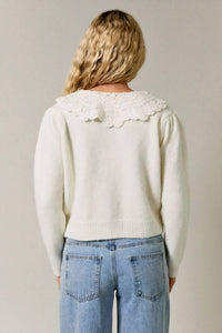 Le Lis - Adeline Lace Collar Cardigan