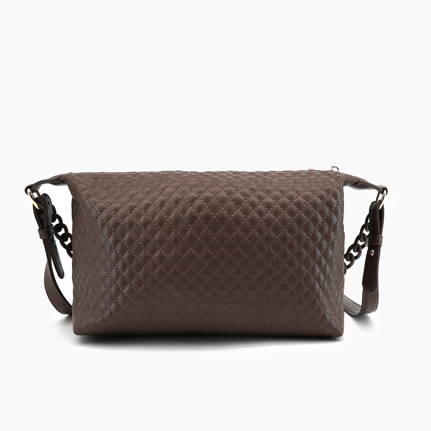 Like Dreams - Women's Morgan Baguette Vegan Crossbody Bag