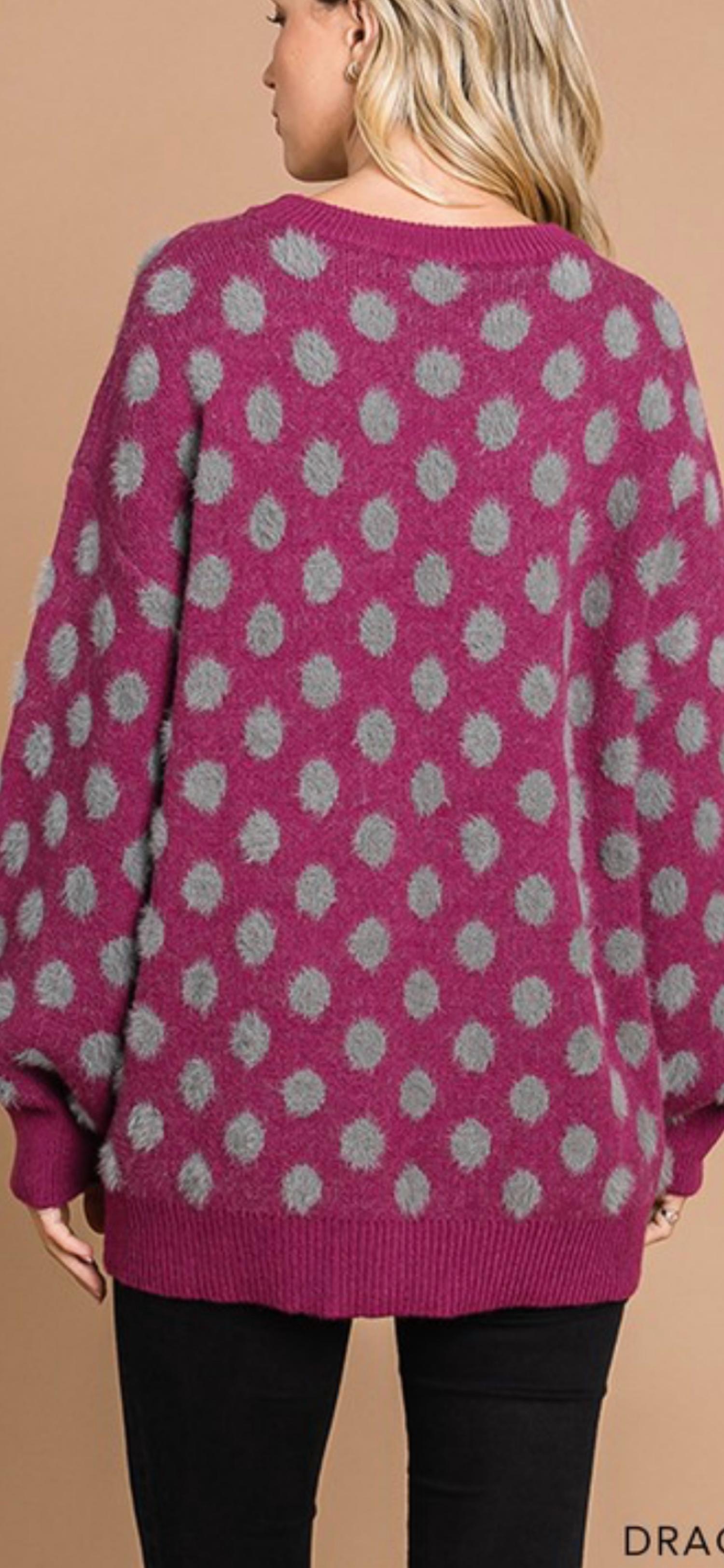 Cotton Bleu - Warm Cozy Pullover Sweater Top