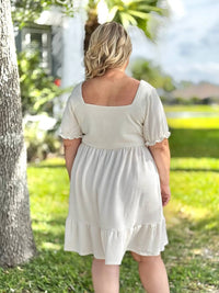 Simply Southern - Radiantly Ribbed Babydoll Midi Dress