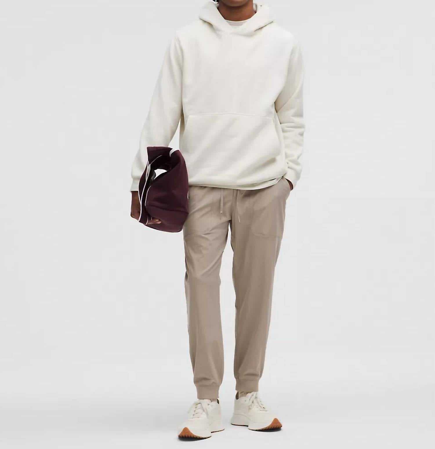 lululemon Abc Warpstreme Jogger in warm ash grey - men's pants - view 4
