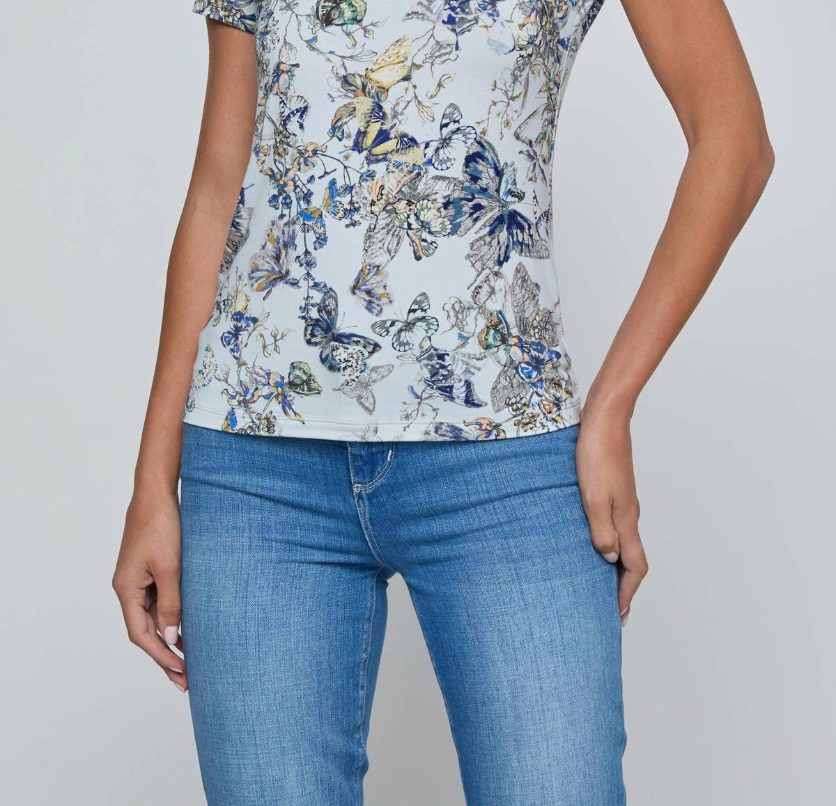 L'Agence - Ressi Fitted Tee
