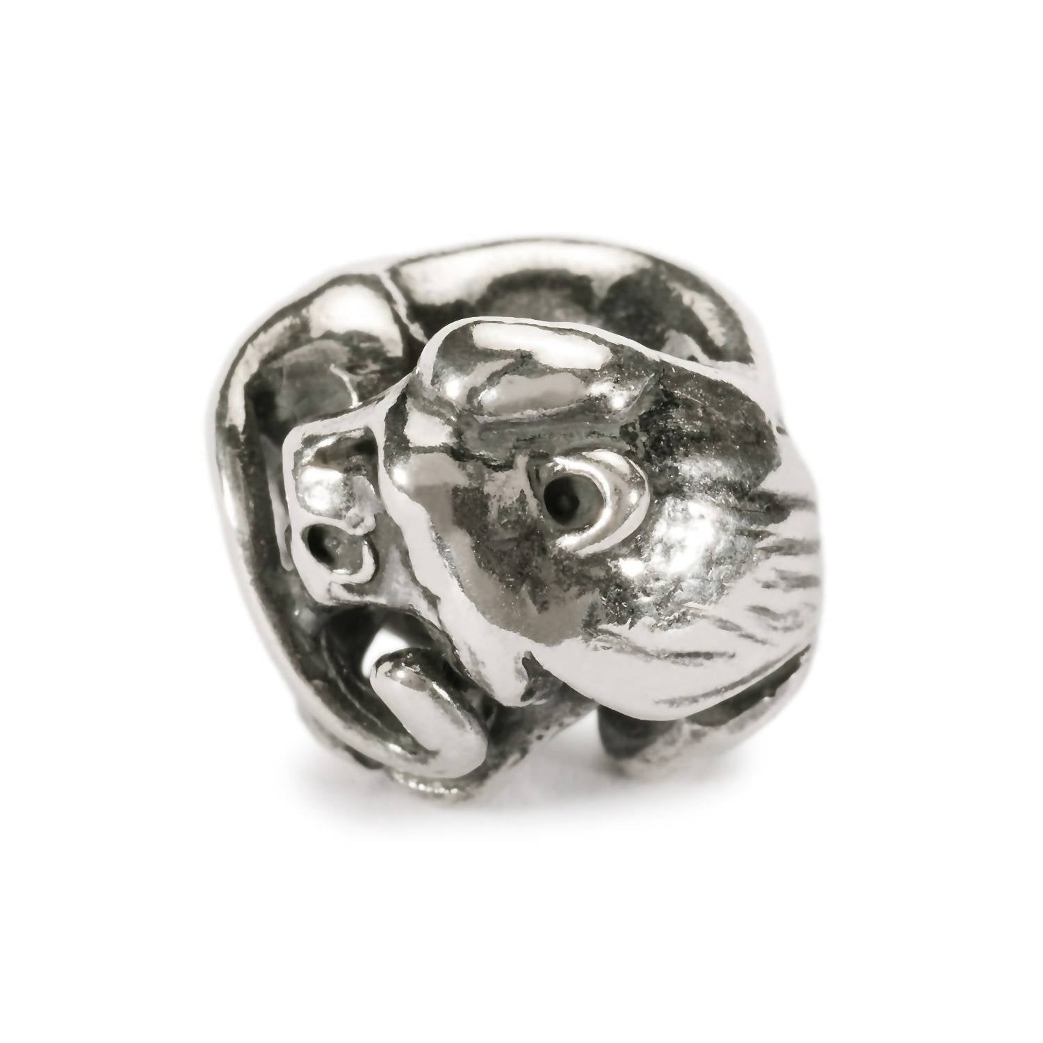 Trollbeads Leo Sterling Bead in silver - women's jewelry - alternate view