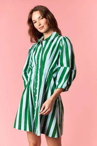 Peach Love - Savannah Stripe Dress