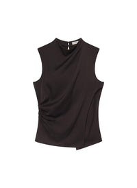 A.L.C. - Amira Hammered Crepe Top