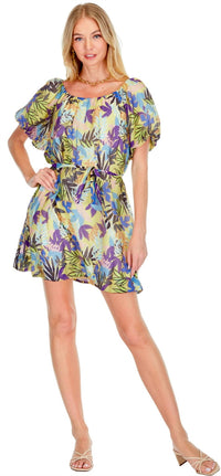Joy Joy - Puff Sleeve Swing Dress
