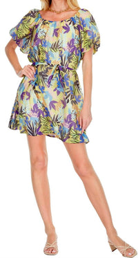 Joy Joy - Puff Sleeve Swing Dress