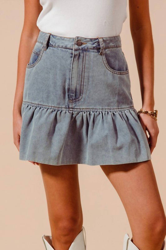 So Me - Dallas Ruffled Skirt