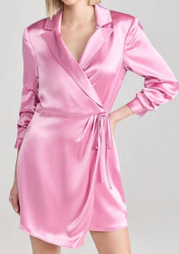 Cinq A Sept - Sabina Satin Mini Dress