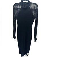 Dylan Ryan Chic Long Sleeve Dress in black - women's dress - alternate view