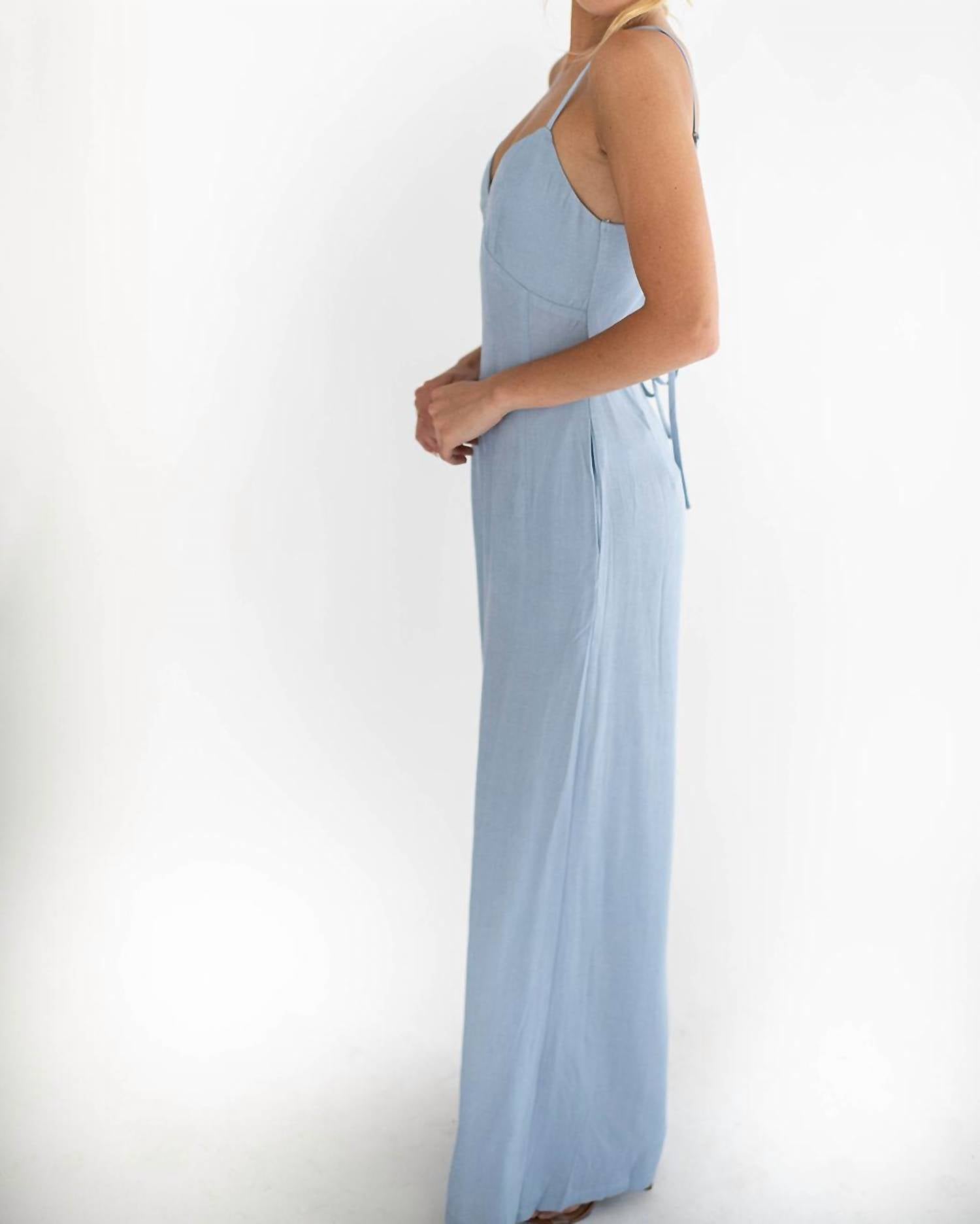 Falcon Park - Miya V-neck Jumpsuit