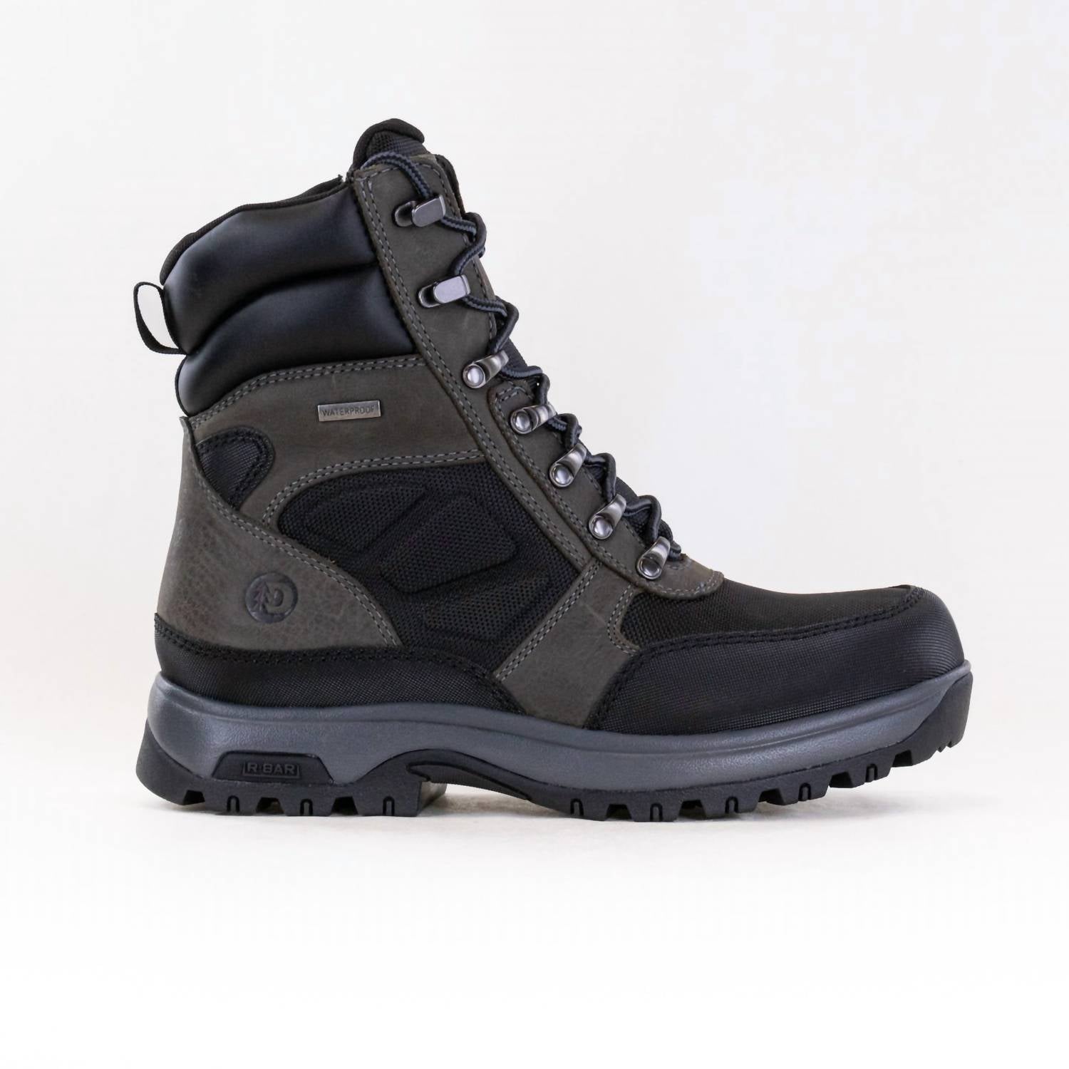 Dunham Men's 8000 Works Waterproof 8-inch Ubal Boots in black castle rock - men's boots - view 7