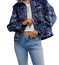 Free People - Women's Bandana Jacquard Shirt Jacket