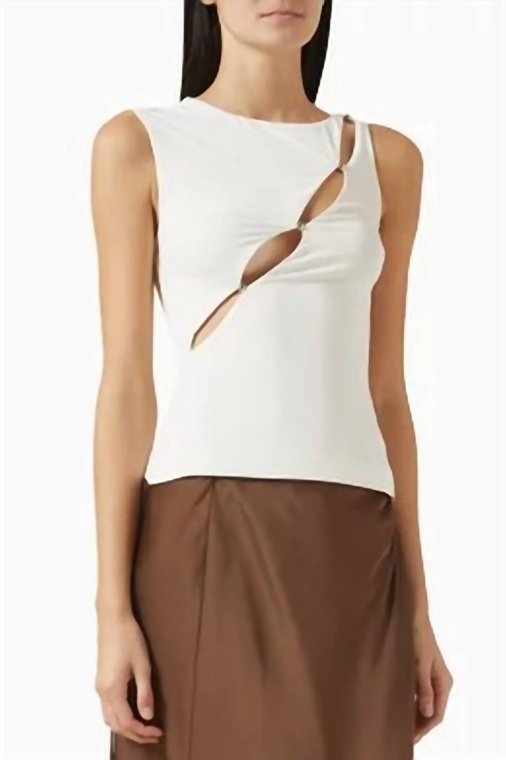 Misha - Josie Sleeveless Cutout Top