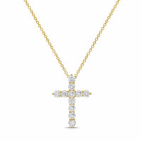 Diana M Jewels - Women's Round Lab-Grown Diamond Pendant Necklace (0.25 Ct) - Signature