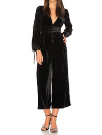Free People - True Lovin Velvet One Piece Jumpsuit