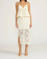 Lucy Paris - Holly Beaded Halter Top