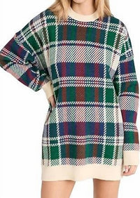 Show Me Your Mumu - Ember Plaid Sweater