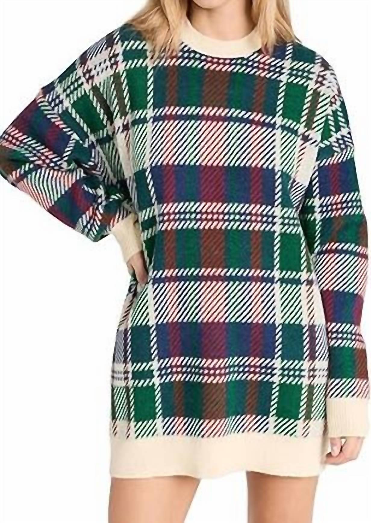 Show Me Your Mumu - Ember Plaid Sweater