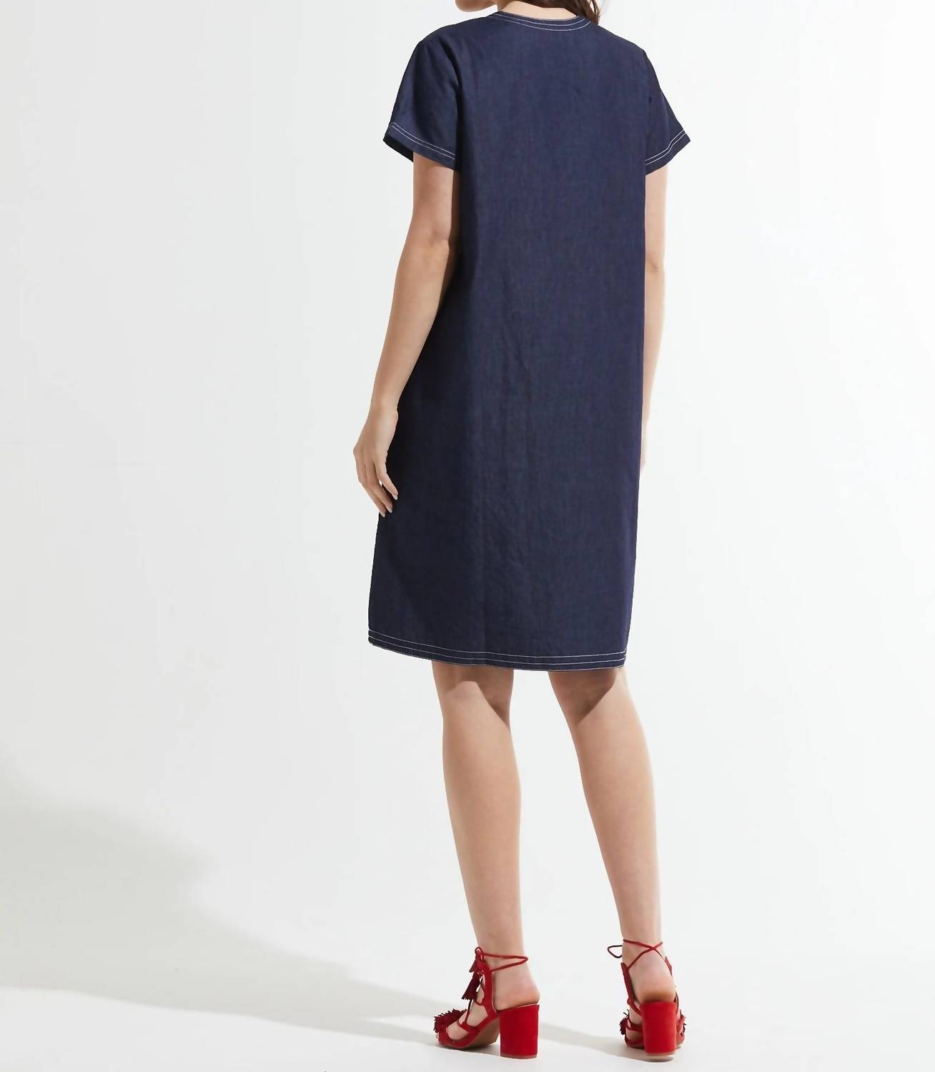 Zaket & Plover - Denim Pocket Dress