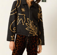 ALIX OF BOHEMIA Lex Moondrift Coin Jacket in black - women's jacket