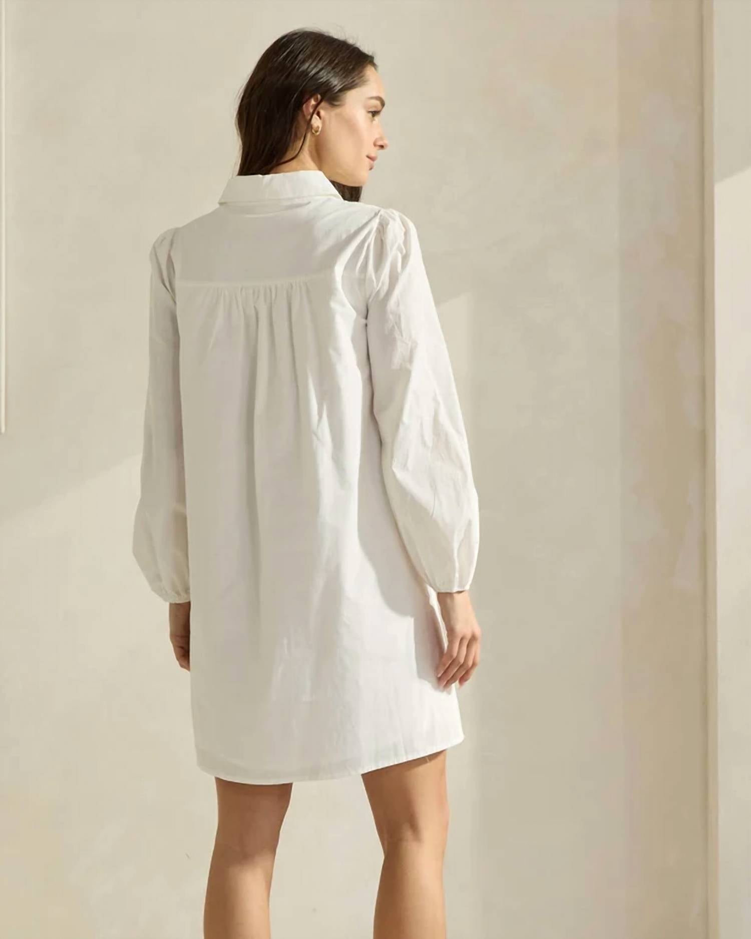 Able - Balloon Contrast Dress
