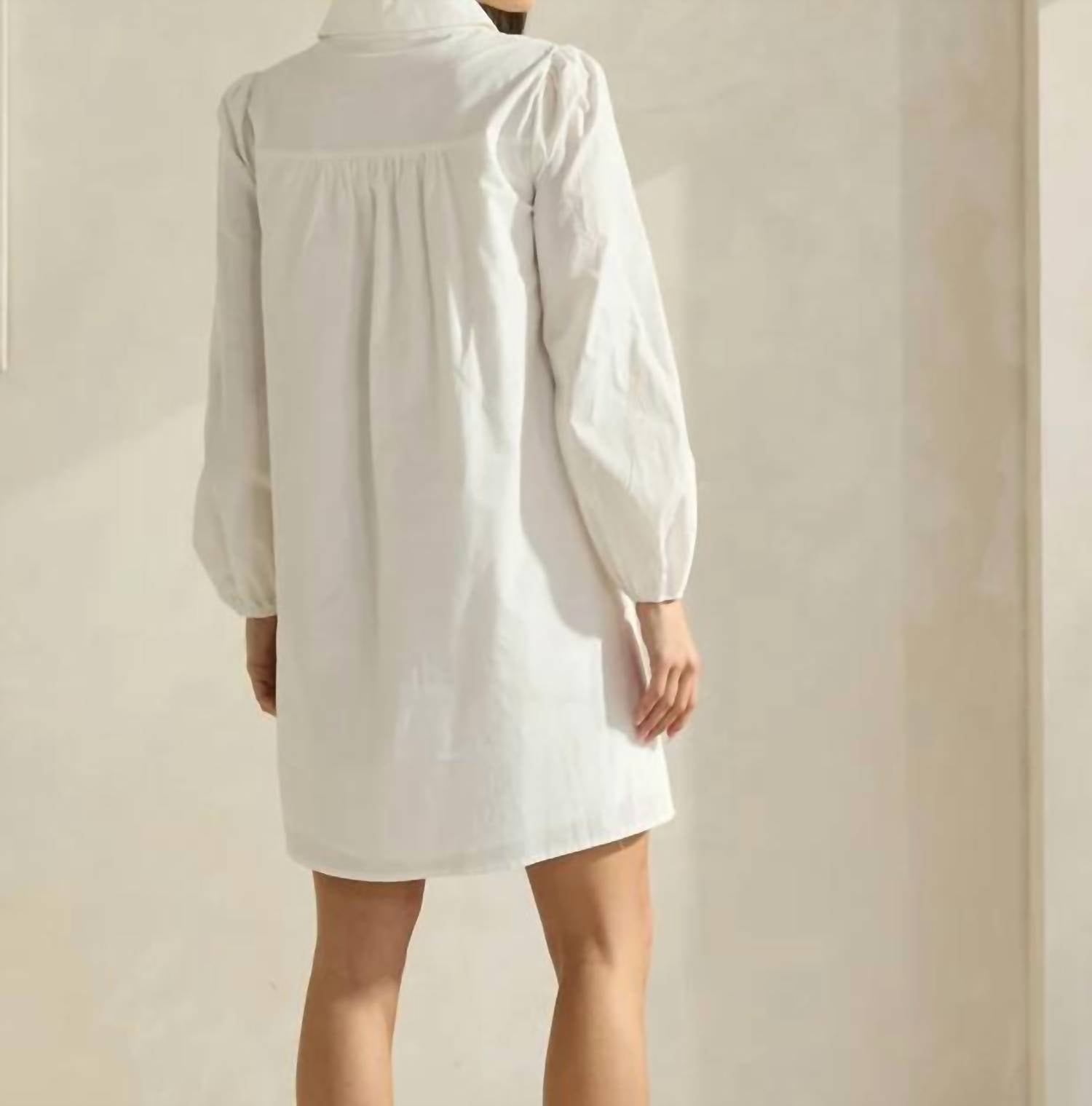 Able - Balloon Contrast Dress