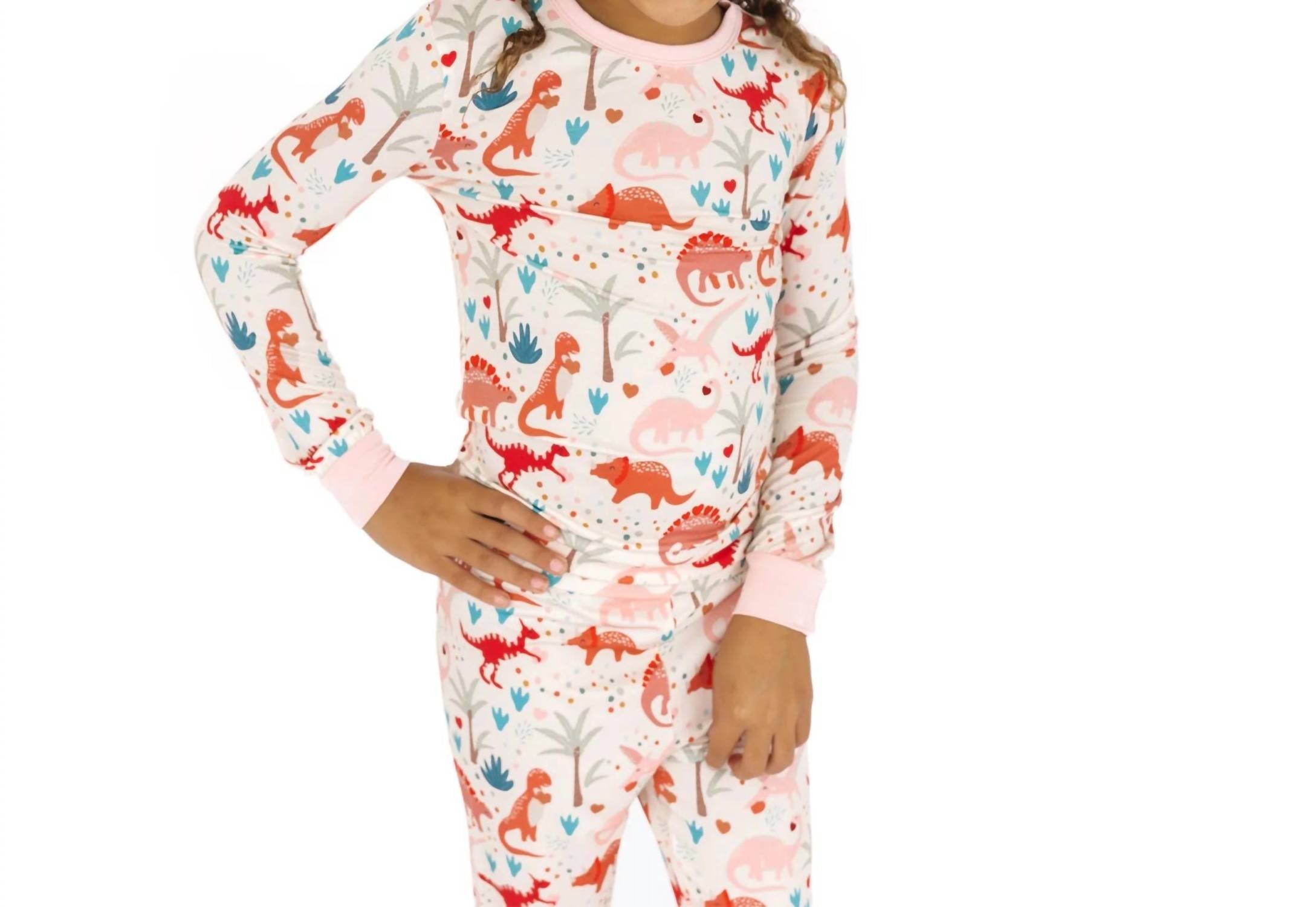 Emerson And Friends - Girls' Bamboo Pajama Set