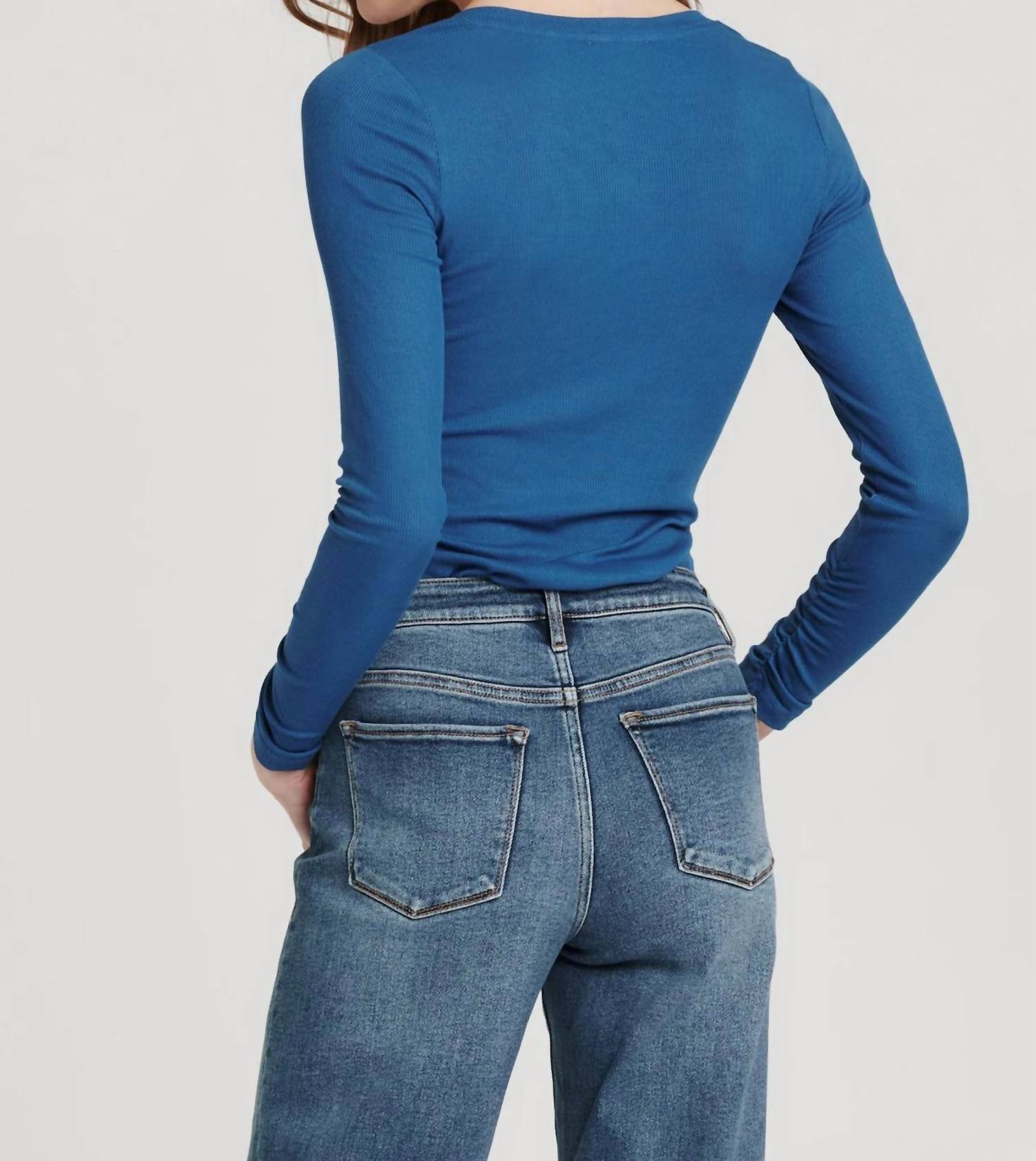 Another Love - Sophie Ribbed Long Sleeve Tee