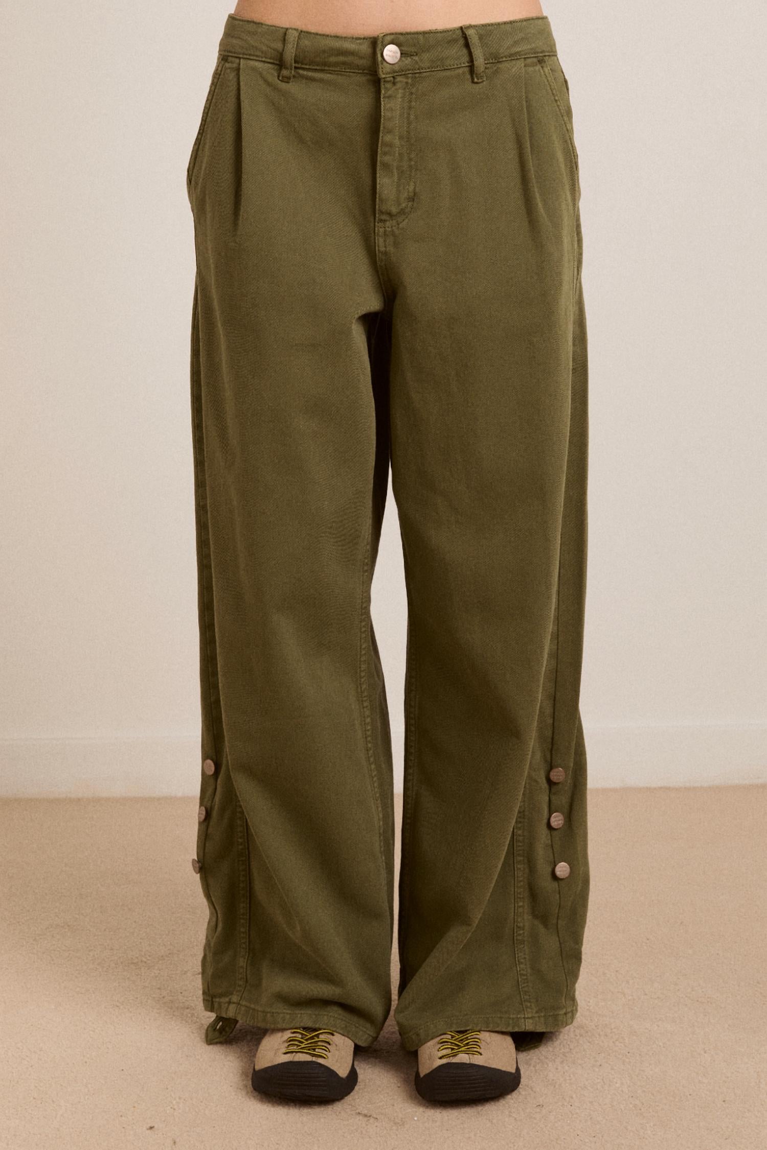 Damson Madder - Wylie Turn Up Jeans