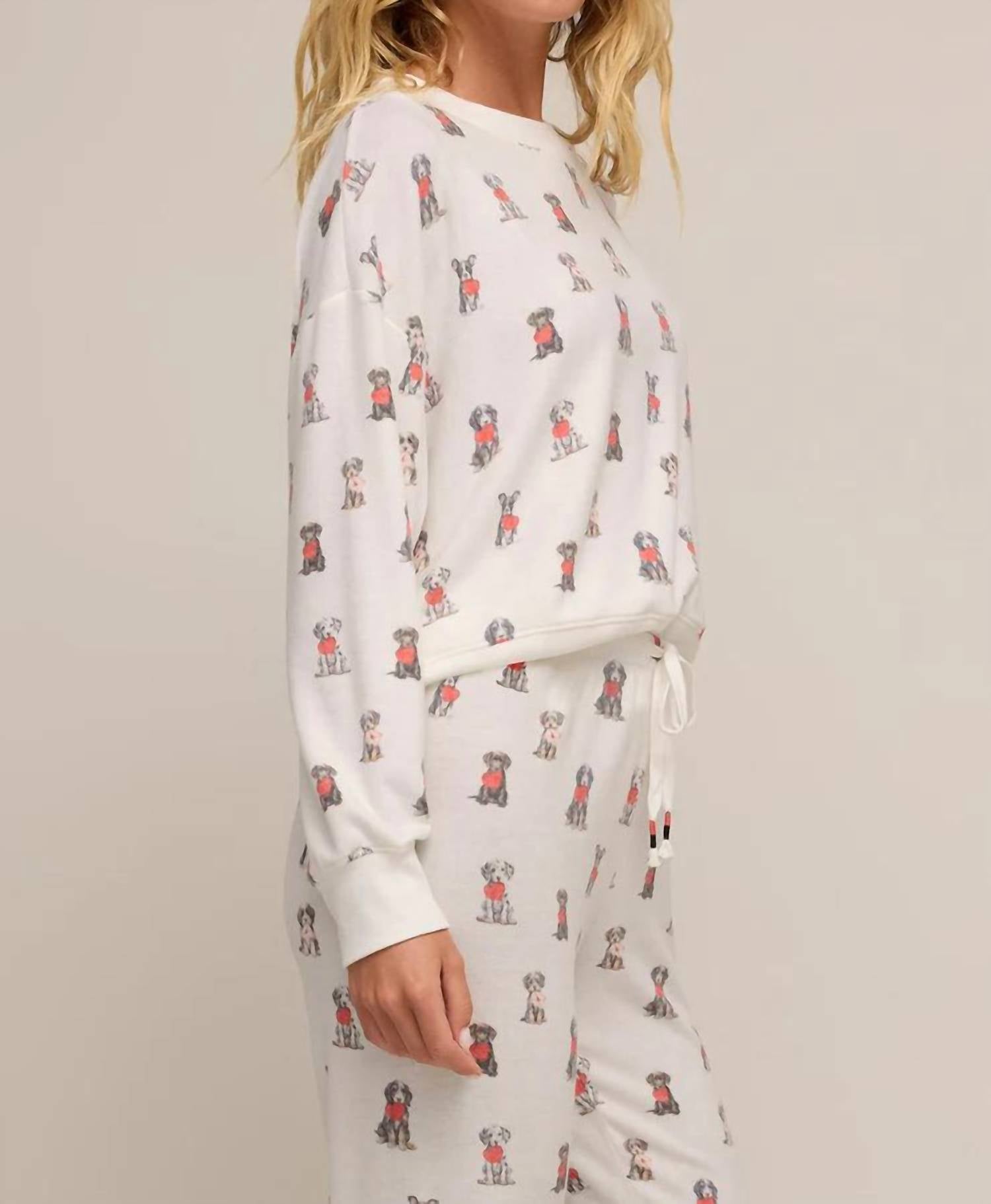 Z Supply - Elle Puppy Love Long Sleeve Top